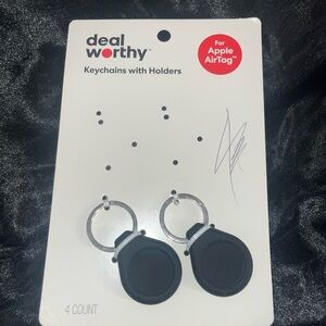 Target Black Keychains for Apple AirTag